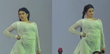 La expresividad de la artista no ha pasado por alto en las redes