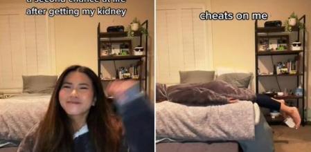 Dona un riñón a su novio y pocos meses después descubre que le es infiel