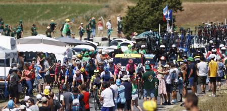 Los Grands Departs tienen muy buena recibida entre la afición local.