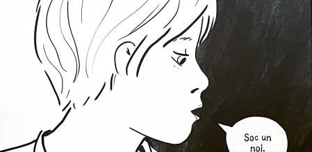 Viñeta del álbum de Élodie Durand 'Transicions. El diari d’Anne Marbot'