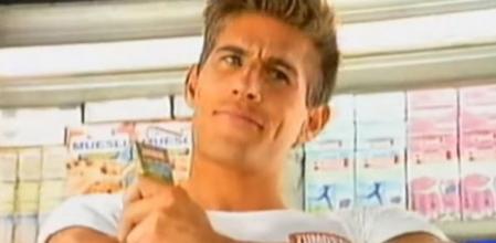 Sergio Medialdea en su papel de primo de Zumosol.