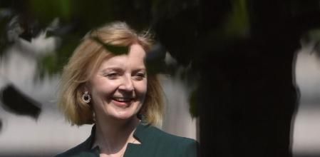 Lizz Truss, fotografiada hoy, 20 de julio en el Parlamento británico