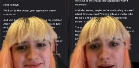 Tamsyn no podía creer que la empresa fuese a mandar semejante carta.