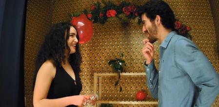 Álex y Celia en 'First Dates'.
