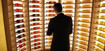 Bodega del restaurante Atrio