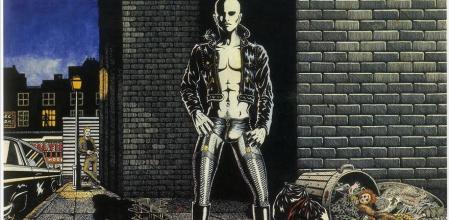 Original de Nazario para la portada de la revista 'Rock Comix' de 1976, del Archivo Lafuente