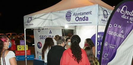 Punto violeta en Onda AYTO ONDA (Foto de ARCHIVO) 01/08/2021