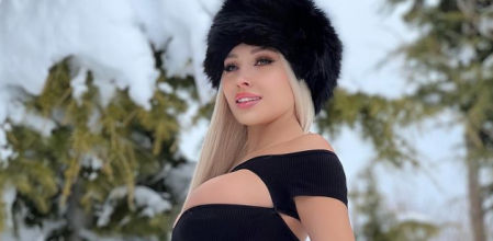 La modelo posando en una de sus fotos en Instagram