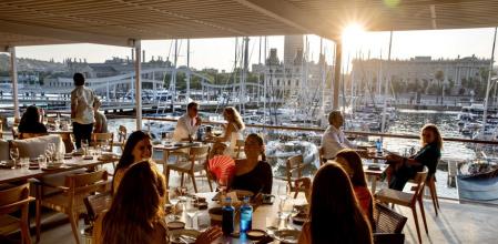 FOTO ALEX GARCIA RESTAURANTE FISKEBAR EN EL NAUTICO DEL PORT DE BARCELONA 2022/07/27
