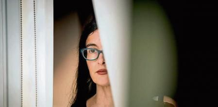 FOTO ALEX GARCIA ENTREVISTA CON LA ESCRITORA ESTADOUNIDENSE DONNA FREITAS 2022/07/22