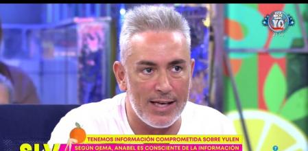 Kiko Hernández, con su nuevo aspecto en 'Sálvame'