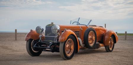 La elegante silueta del Hispano-Suiza H6C Tulipwood se debe al fabricante de aviones Nieuport-Astra por encargo de André Dubonnet, que quería un coche muy ligero&nbsp;