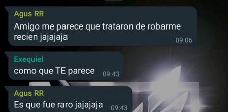 Se corona en redes explicando el ‘truco’ involuntario que evitó que le robaran por la calle