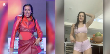 Carmen Alcayde arrasa imitando a Rosalía con su ‘Despechá’ en ‘Sálvame’