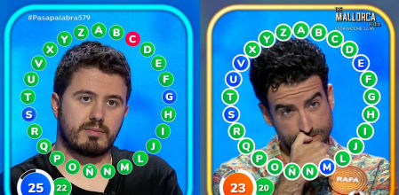 Orestes y Rafa en 'El Rosco' de Pasapalabra