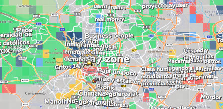 El peculiar mapa de Google Maps que te dice cuán conflictivo es tu barrio: "Es casi el Bronx"