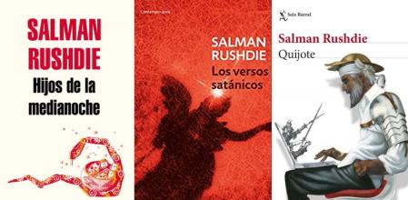 Algunos de los títulos de Rushdie