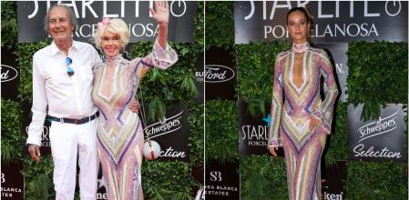 La condesa Gunilla von Bismarck y Victoria Federica de Marichalar y Borbón coincidieron en el vestido durante la gala solidaria Starlite de Marbella