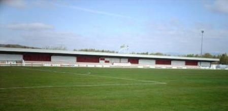 Vista del campo del Club Deportivo Varea, donde entrenaba