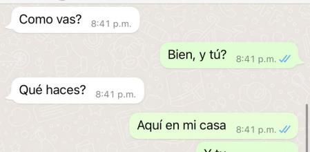Expone el extraño mensaje que le envía su ex antes de casarse y la conversación se hace viral