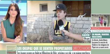 La surrealista entrevista a un okupa tras las quejas de sus vecinos: “Yo soy el propietario”