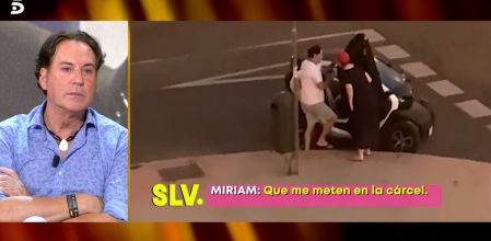 'Sálvame' emite imágenes de la brutal discusión entre Pipi Estrada y Miriam Sánchez