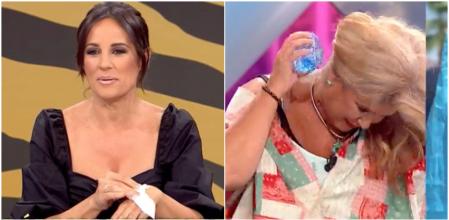 El agobio de Lorena García y Lucía Etxebarría tras aplicarse bálsamo de tigre en directo: “Quitadme esto”