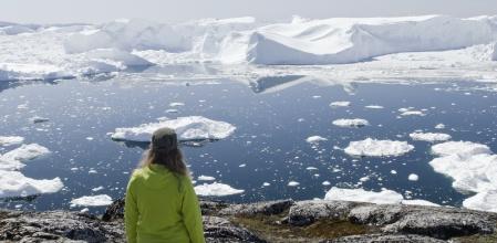 Ilulissat Icefjord, una de las áreas más visitas de Groenlandia, entre las más afectadas por el deshielo .