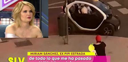 Miriam Sánchez reaccionó en directo a las imágenes, asegurando que Pipi Estrada es un 'mentiroso'.