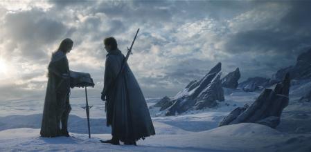 Una escena de 'Los anillos de poder'