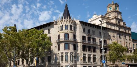 Edificio del paseo de Gràcia en el que se encuentran las oficinas de Apple