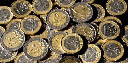 Monedas de euro, en una imagen de archivo