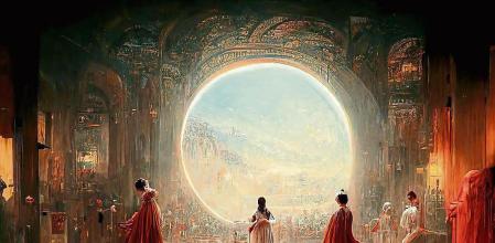 Jason Allen’s AI-generated work, titled “Théâtre D’opéra Spatial,” took first place in the digital category at the Colorado State Fair