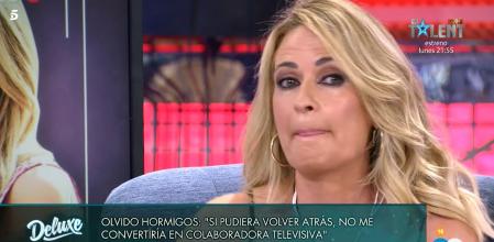 Olvido Hormigos confiesa en 'Viernes Deluxe' la razón por la que abandonó la televisión