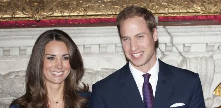 Guillermo y Kate, en noviembre de 2010, cuando anunciaron su boda