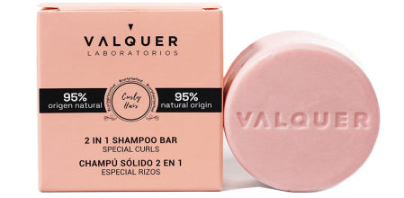 Valquer Laboratorios champú sólido 2 en 1 curly (champú y acondicionador)