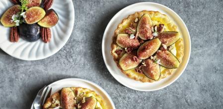 Receta de tartaleta de higos de temporada