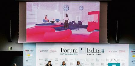 foto XAVIER CERVERA 06/09/2022 Forum Edita 6 i 7 setembre Barcelona , VII trobada anual del llibre i l edicio