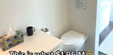 El piso se vende por casi 2 millones de dólares canadienses