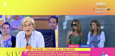 Raquel Lozano, invitada sorpresa de 'Viernes Deluxe'