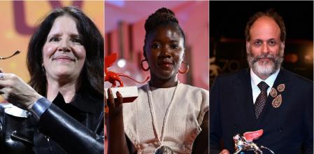 Laura Poitras, Alice Diop y Luca Guadagnino