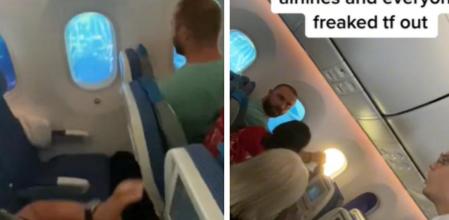 El tenso momento en el que la ventana de un avión se rompe en pleno vuelo comercial