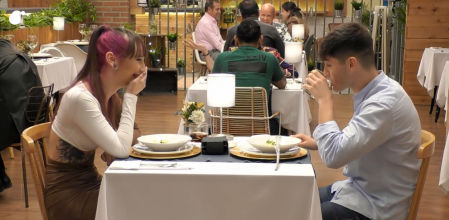 La cita entre Óscar y Nerea en 'First Dates'