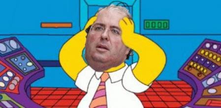 La comparación con Homer Simpson han sido recurrente