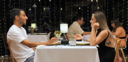 La cita entre Aday y Julieta en 'First Dates'