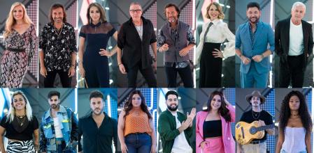 Todos los cantantes participantes en 'Dúos increíbles'