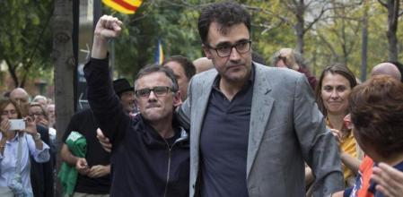 Imagen de archivo de Josep Maria Jové y Lluís Salvadó antes de comparecer ante el TSJC