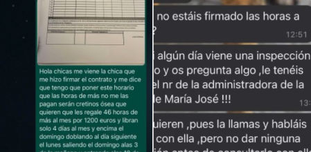 Una camarera comparte cómo la quieren hacer trabajar gratis las horas extra e indigna a Twitter