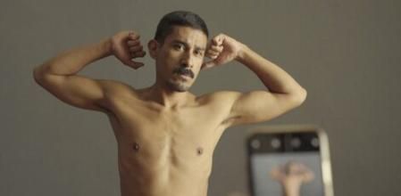 Lalo Santos en la película