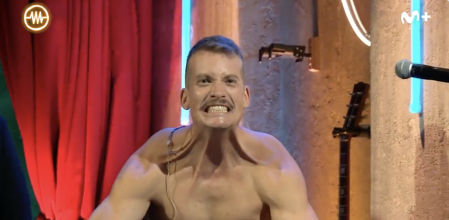 Grison sorprende en ‘La Resistencia’ al mostrar su cuerpo musculado